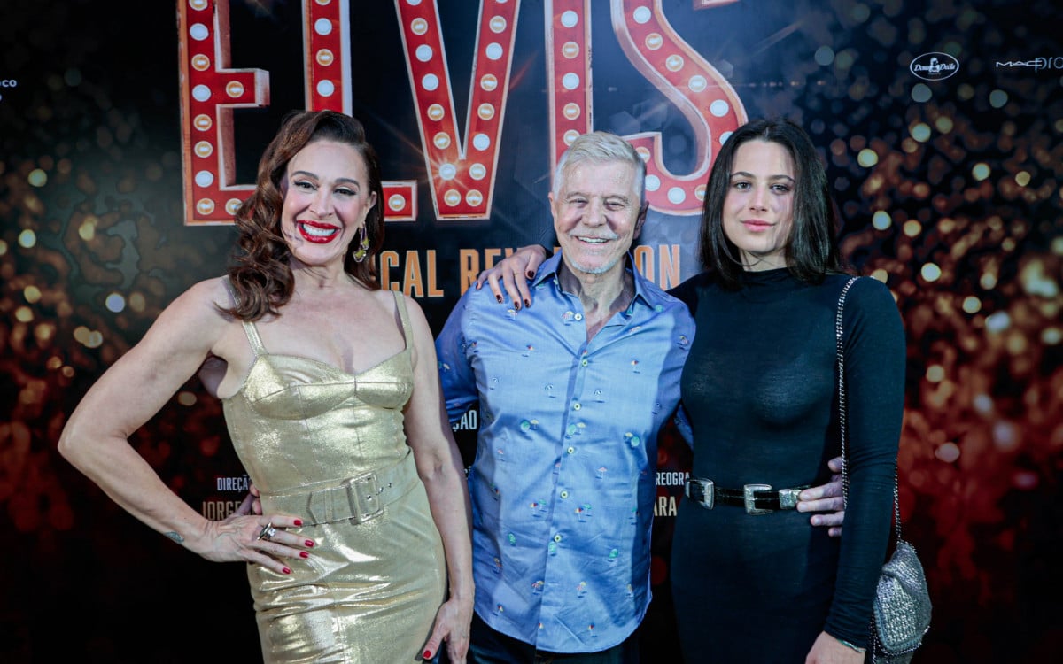 Claudia Raia, Sofia e Miguel Falabella
 - Van Campos / AgNews