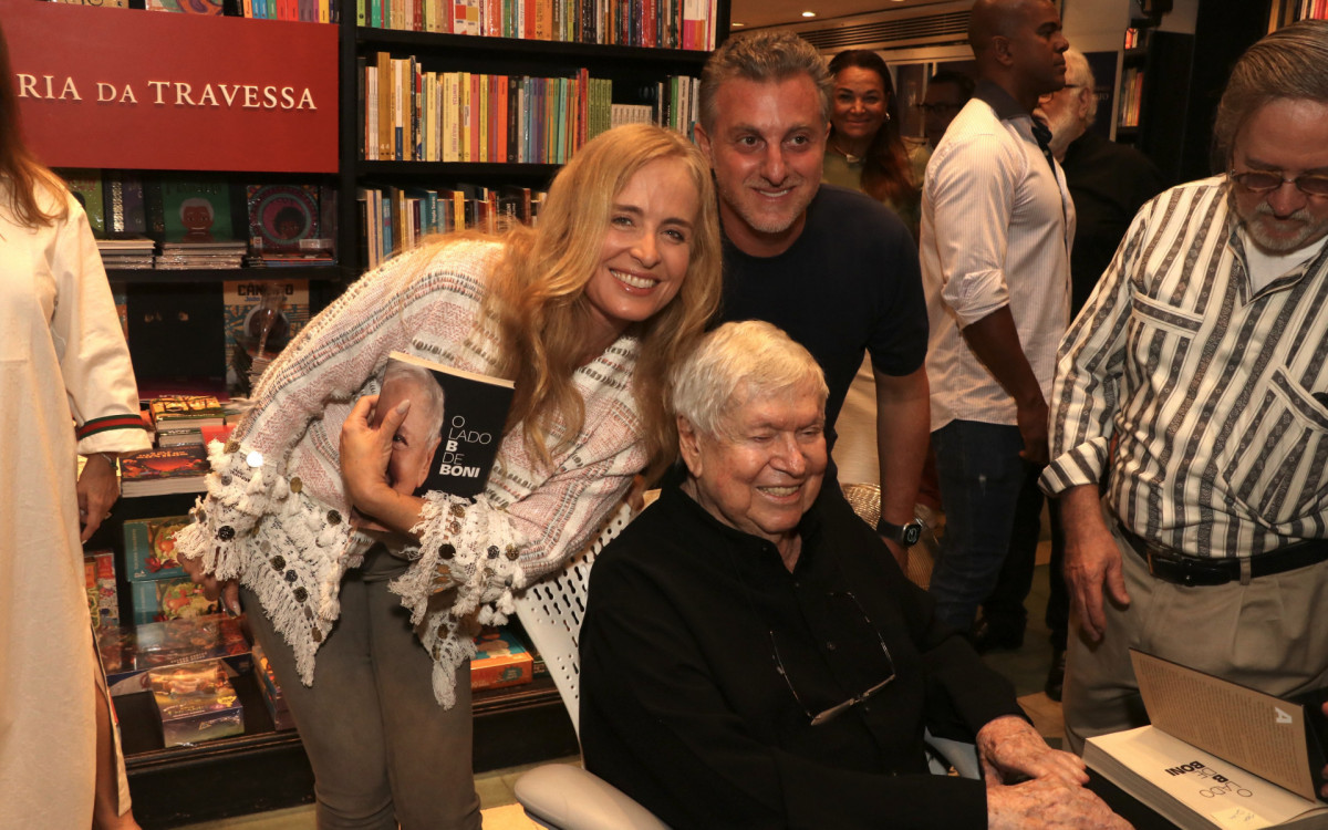 Angélica, Boni e Luciano Huck