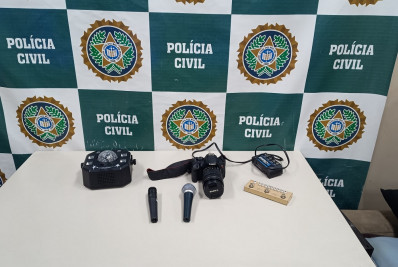 Motorista de aplicativo é preso por vender equipamentos furtados de passageiro