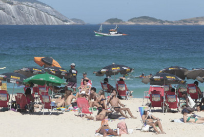 Rio tem mais um dia com sol forte, clima seco e sem previsão de chuva