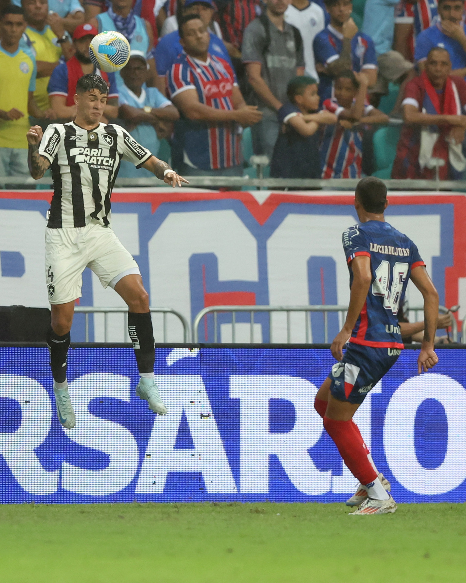 Mateo Ponte foi titular em Bahia x Botafogo -  V&iacute;tor Silva/Botafogo