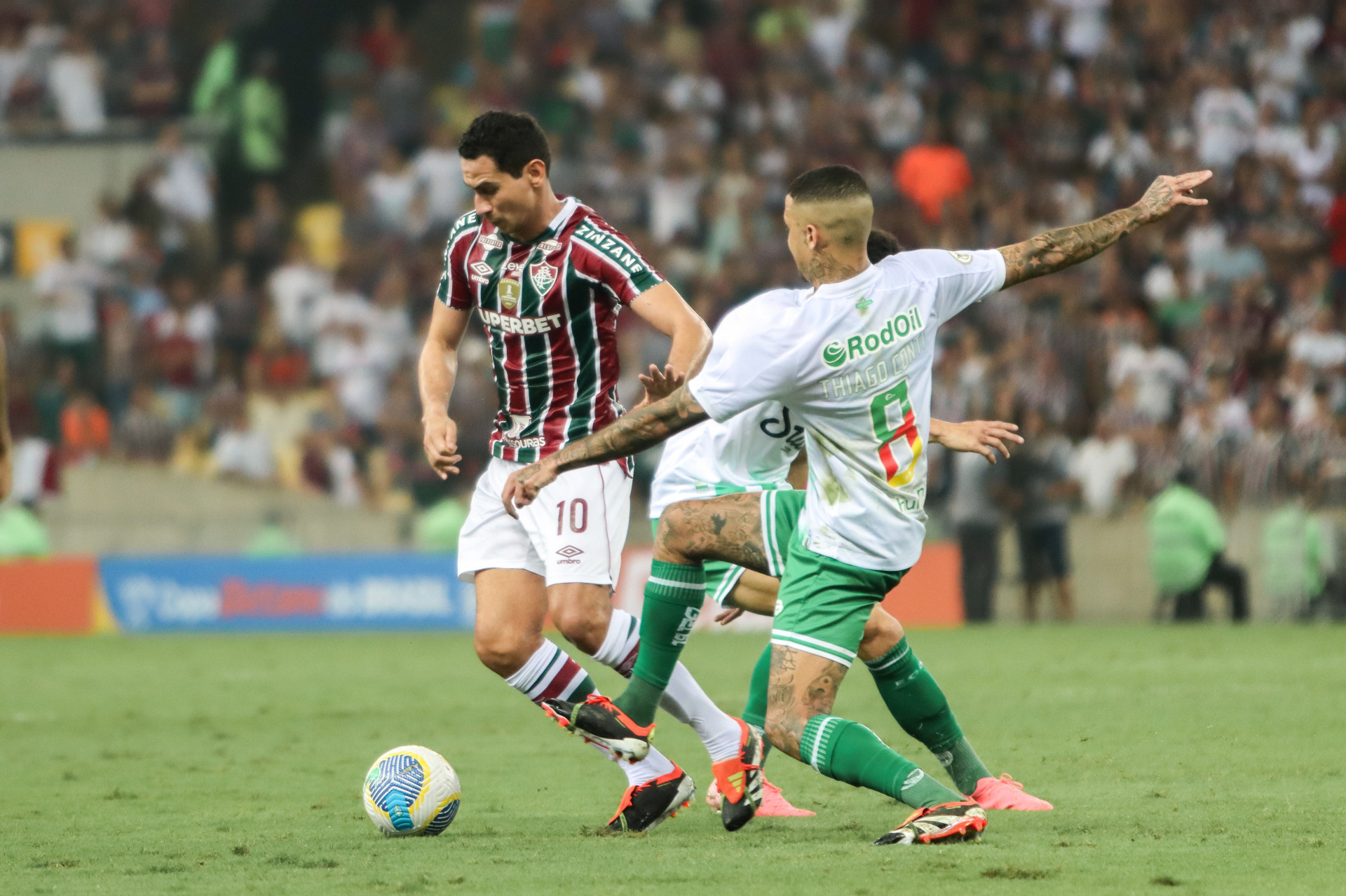 Fluminense e Juventude mediram for&ccedil;as no Maracan&atilde;

  - Marina Garcia/Fluminense FC