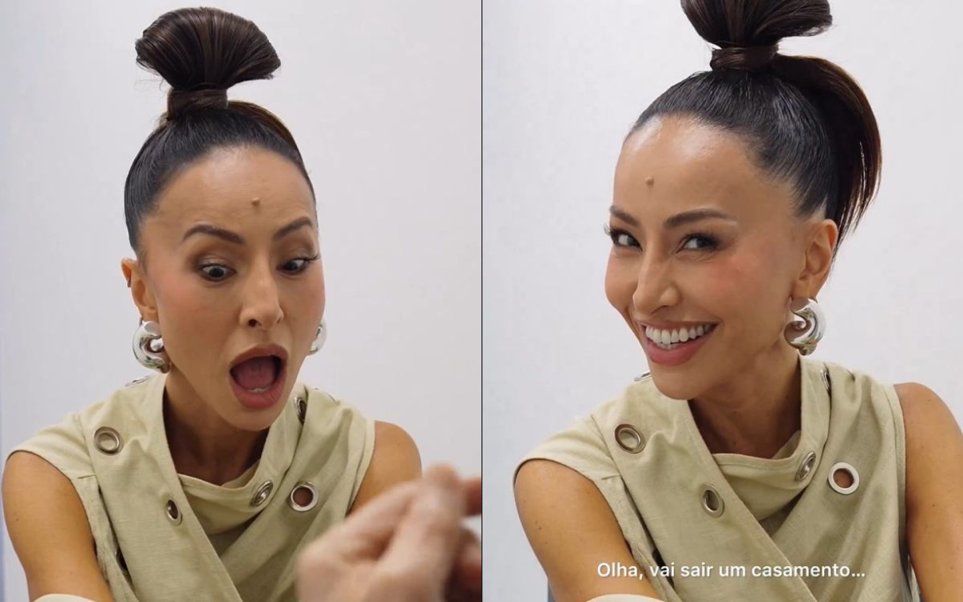 Sabrina Sato faz leitura de mão em São Paulo - Reprodução / Instagram