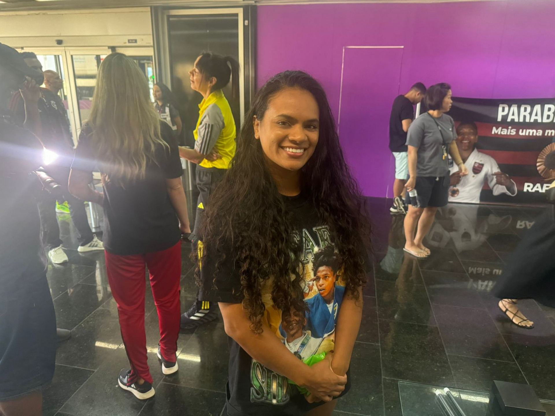 Eleudis Valentim, mulher de Rafaela - Gabriel Salotti / Agência O Dia