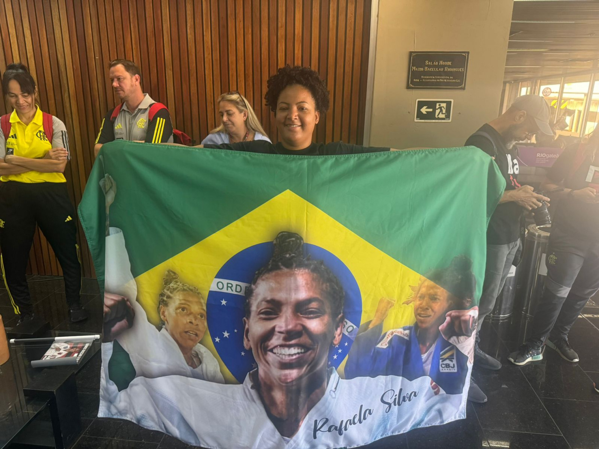 Raquel Silva, irmã da judoca medalhista - Gabriel Salotti / Agência O Dia