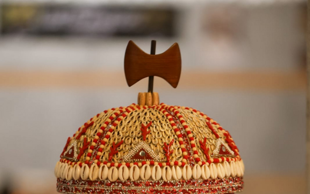 Detalhe de acerco da mostra - Renan Areias / Agência O Dia