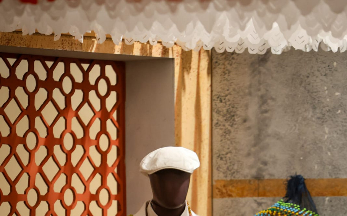 Traje utilizado por Bangbala - Renan Areias / Agência O Dia