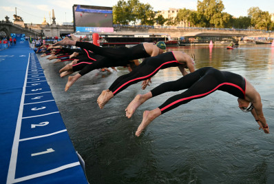 Guilherme Costa abandona prova da maratona aquática na Olimpíada