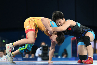 Giullia Penalber perde em menos de dois minutos e fica sem o bronze no wrestling