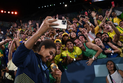 Web vai à loucura com conquista de mais um ouro do Brasil em Paris-2024; veja reações