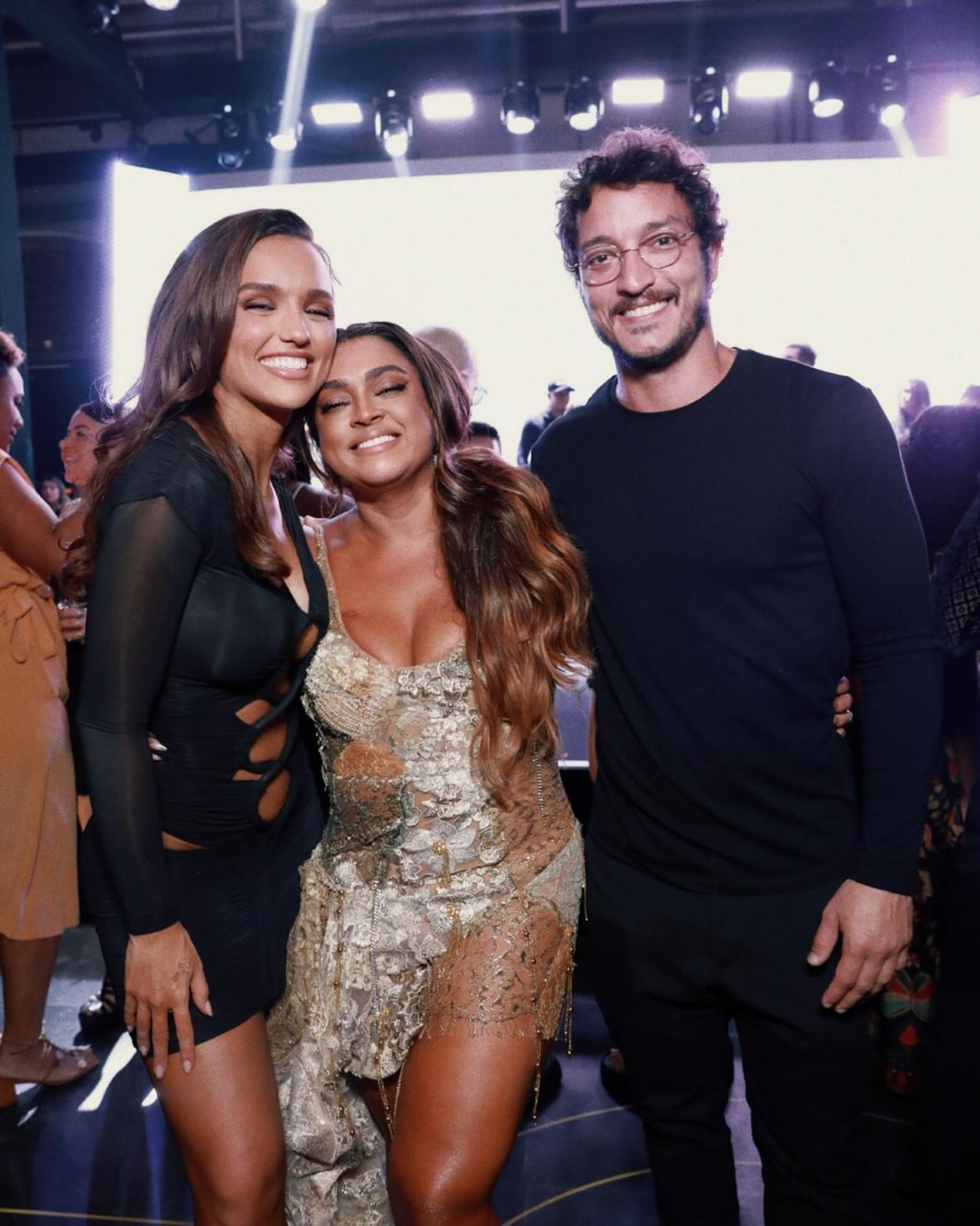 Preta Gil, Rafa Kalimann e Allan Souza Lima - Reprodução / Instagram 