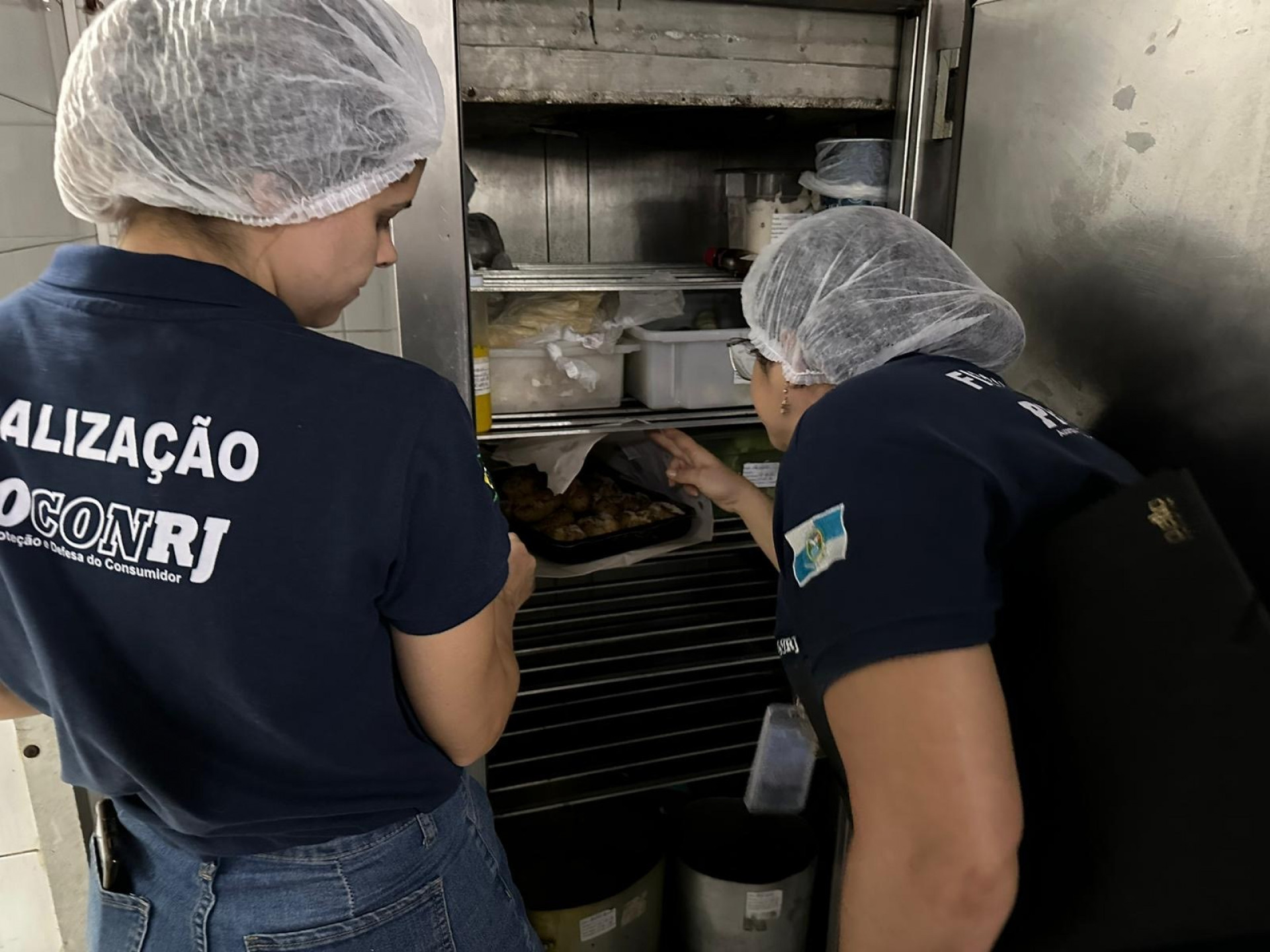 Agentes identificaram problemas em câmaras de congelamento - Divulgação/Procon-RJ