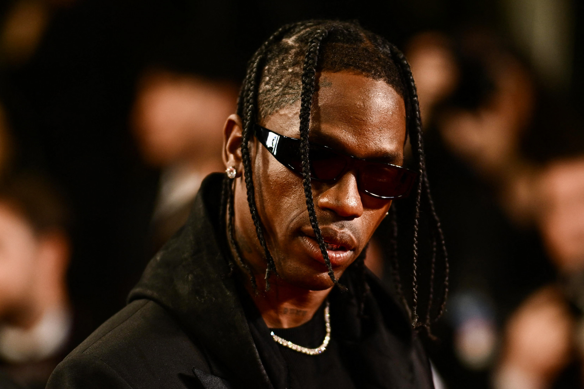 Travis Scott foi preso após briga em Paris
 - Loic Venance/AFP