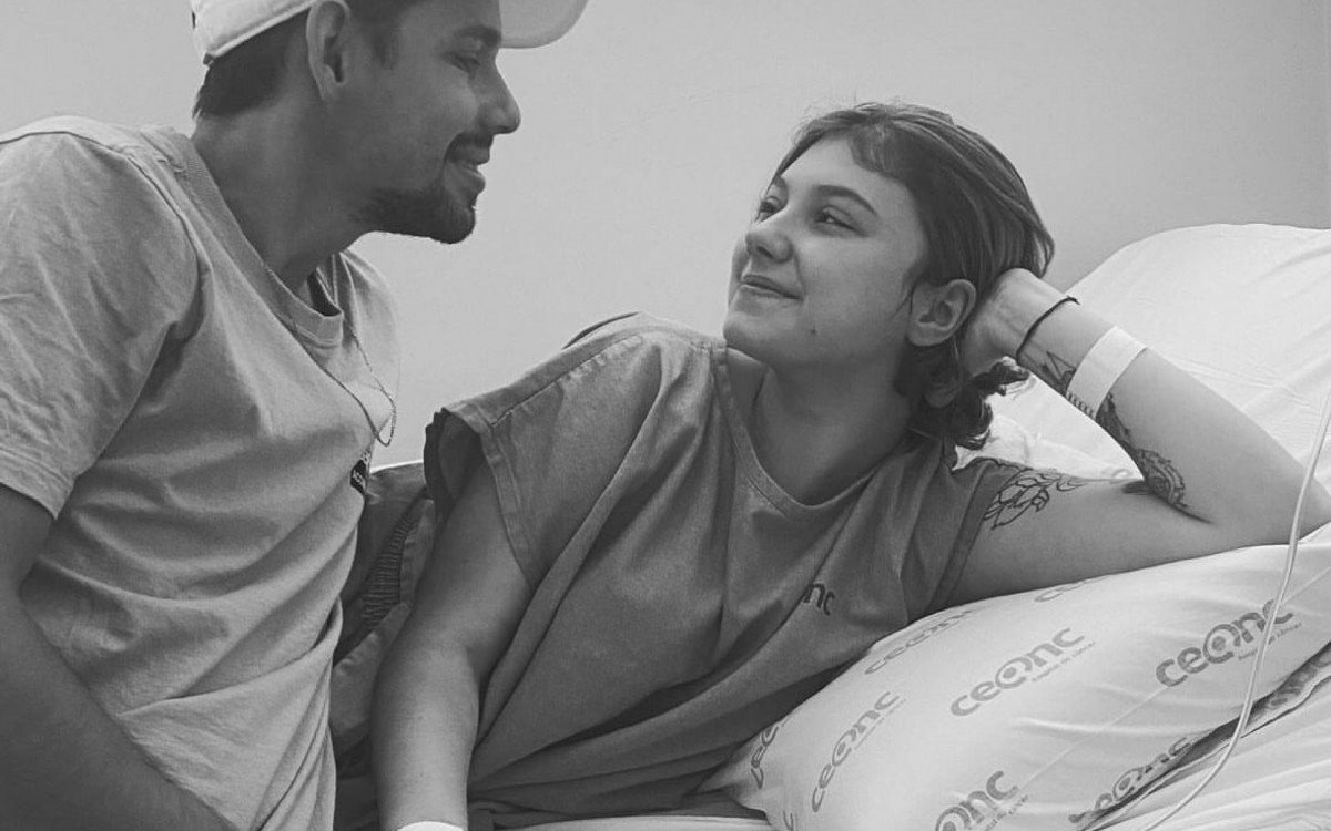 Isabel Veloso e o marido Lucas Veloso Borbas