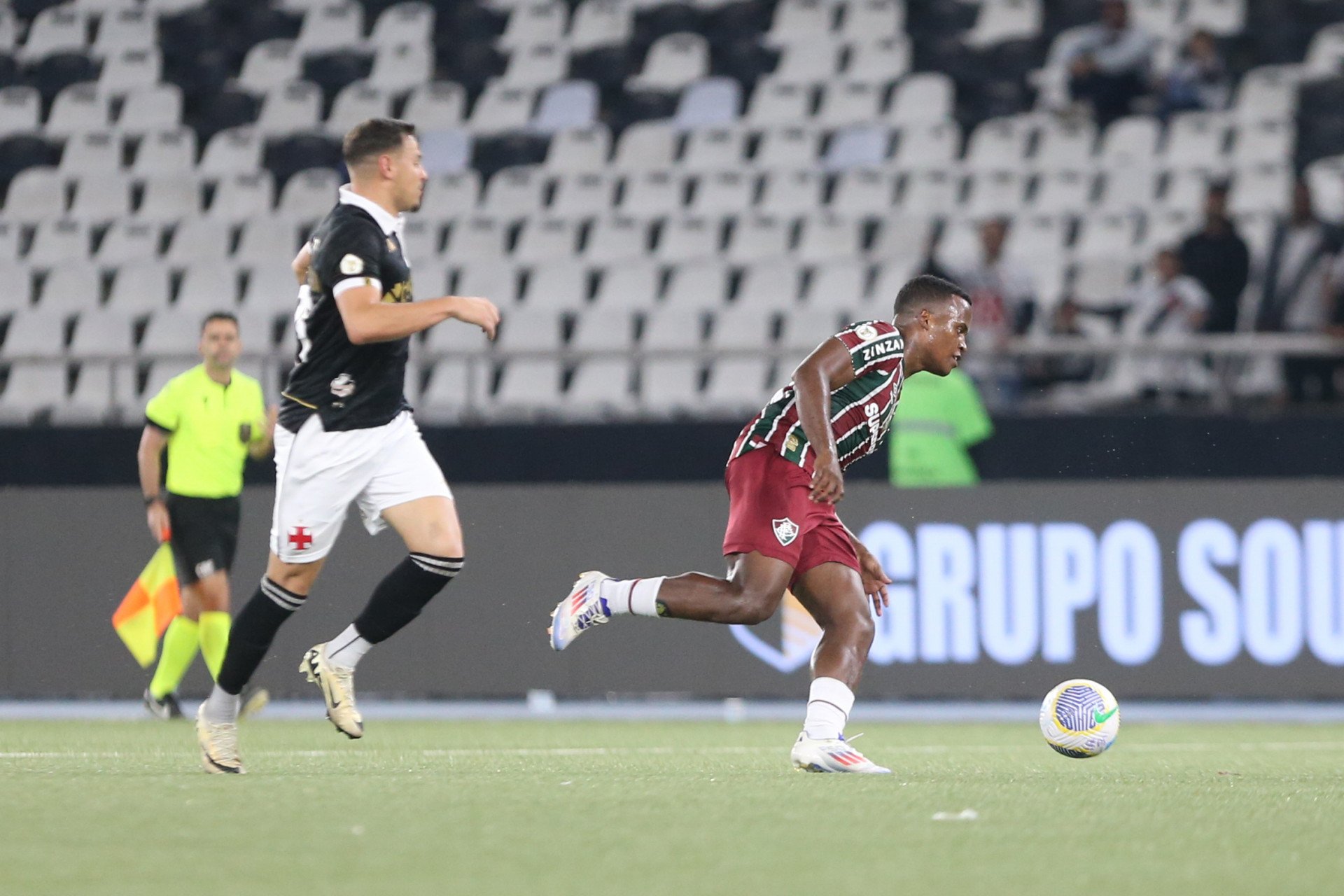 Jogo entre Vasco e Fluminense foi pol&ecirc;mico - Marcelo Gon&ccedil;alves/Fluminense