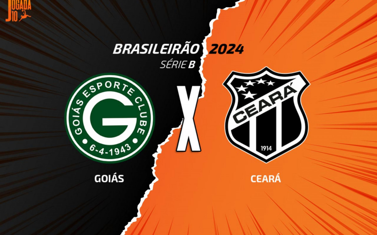 Goiás x Ceará: onde assistir, escalações e arbitragem