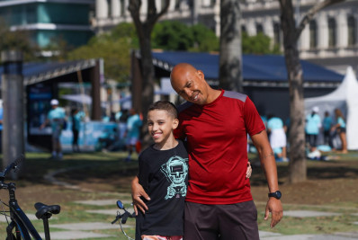 Famílias aproveitam Dia dos Pais no Rio com programações ao ar livre