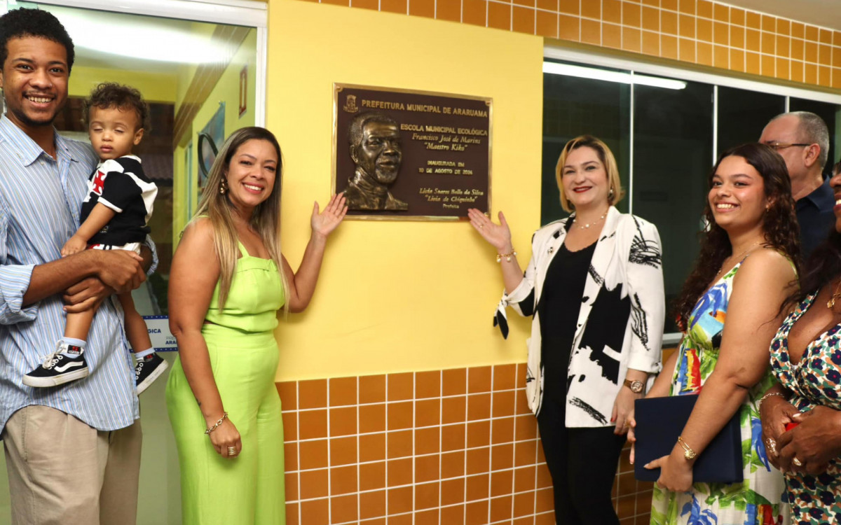 Inauguração da Escola Ecológica Municipal Maestro Kiko
