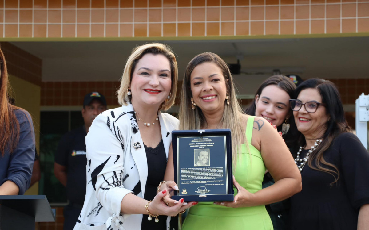 Inauguração da Escola Ecológica Municipal Maestro Kiko
