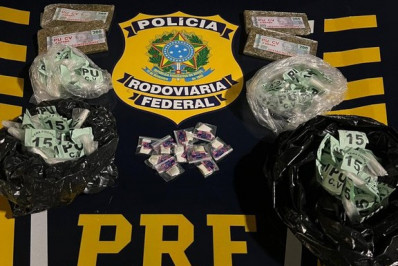 PRF prende três pessoas e apreende drogas em Petrópolis