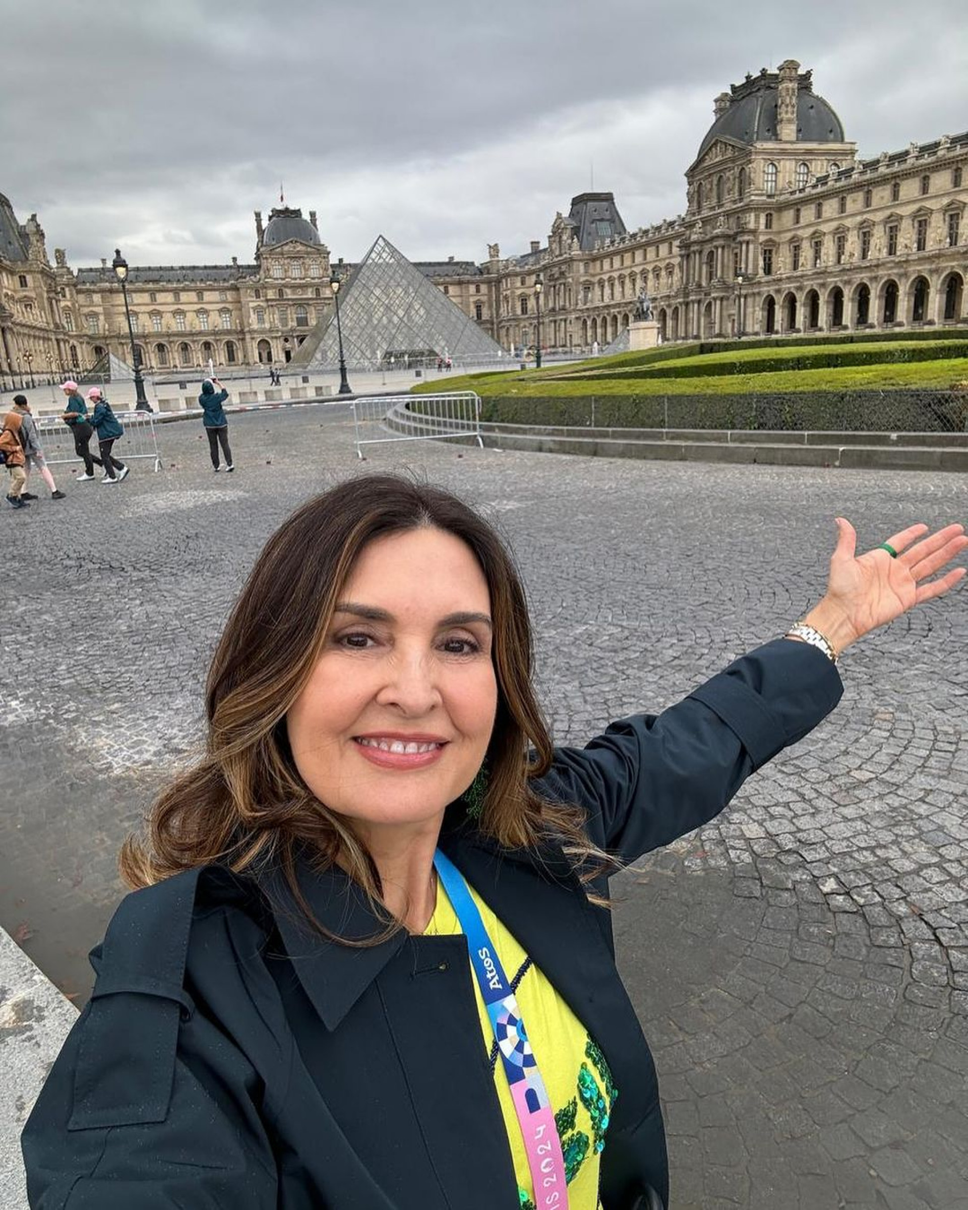 Fátima Bernardes cobriu as Olimpíadas de Paris nas redes sociais - Reprodução / Instagram