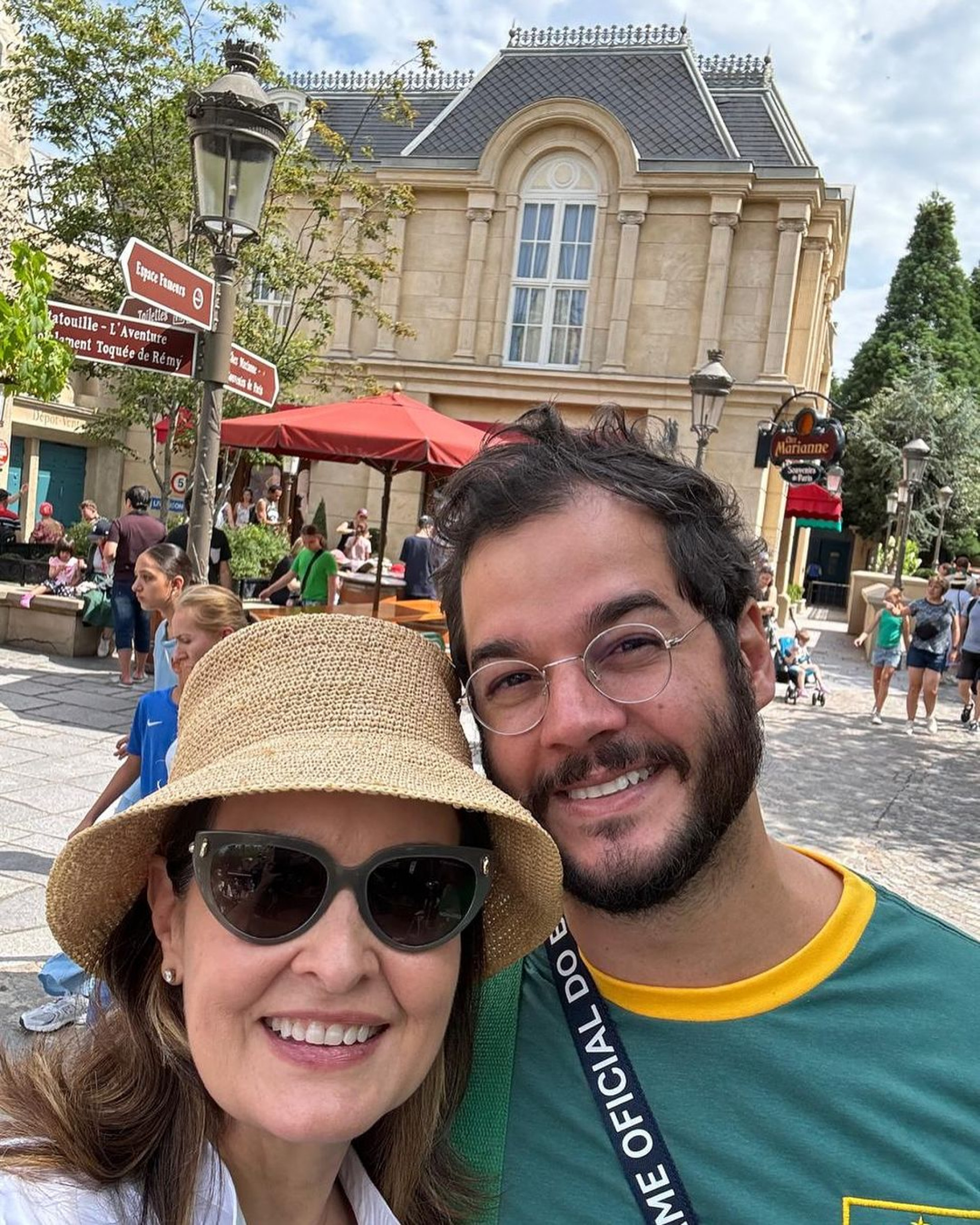 Fátima Bernardes cobriu as Olimpíadas de Paris nas redes sociais - Reprodução / Instagram