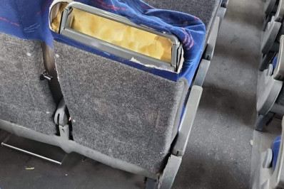 Ônibus da Turp Transporte é vandalizado no Calembe