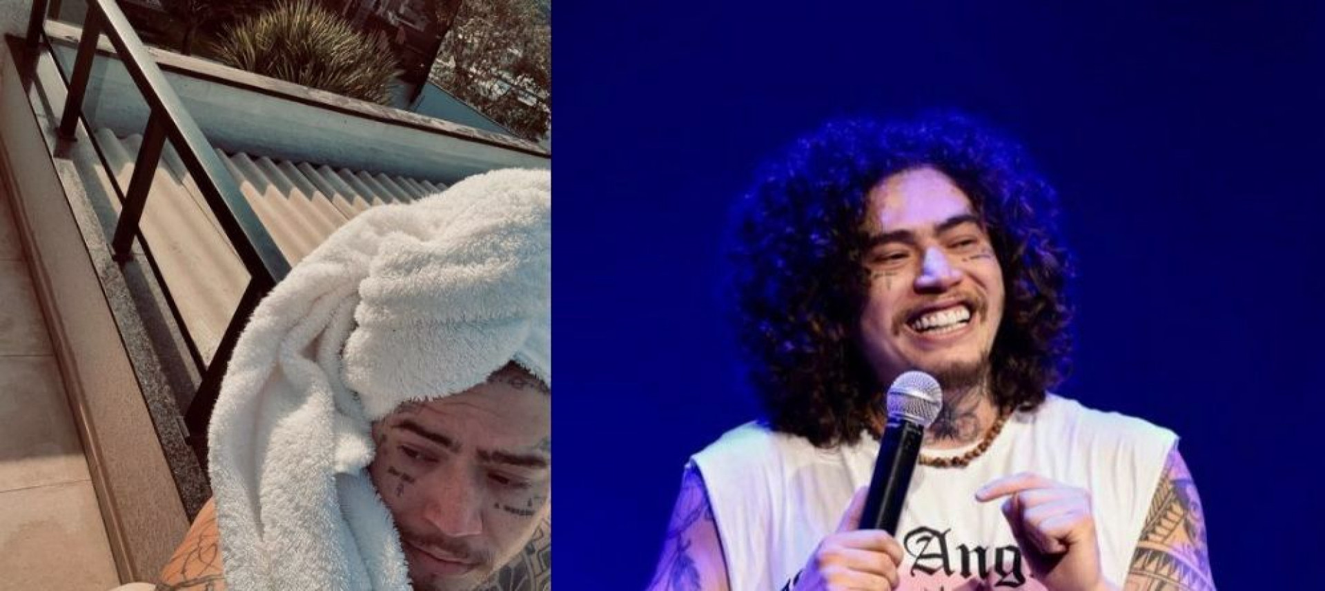 Whindersson Nunes mostra nas redes sociais momento tomando sol nu em sacada - Reprodução / Instagram