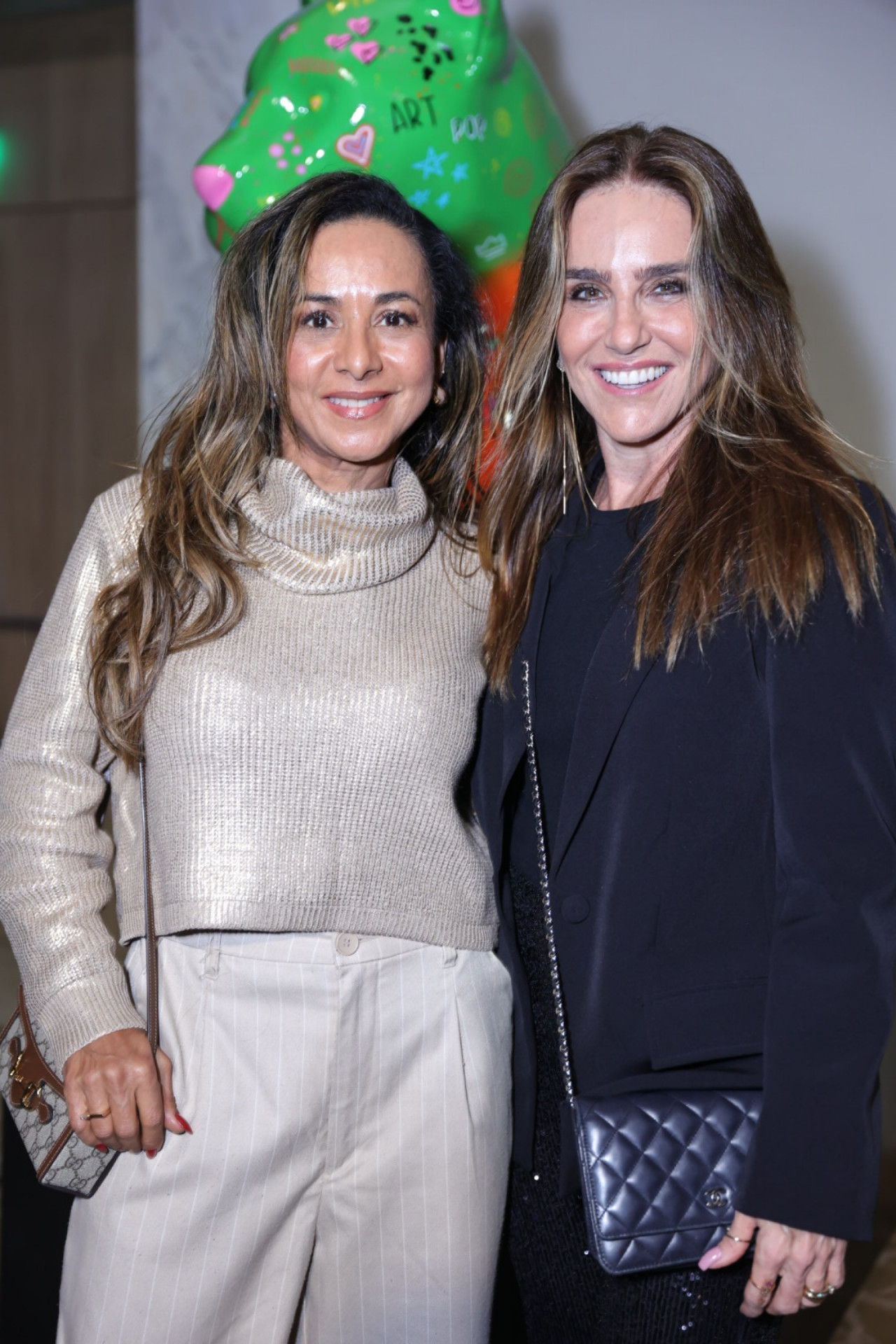 Regina Coelho e Monique Curi - Anderson Bordê / AgNews