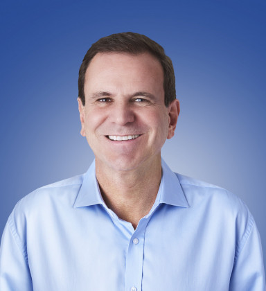 Candidato à reeleição Eduardo Paes - Reprodução/ Agência O DIA