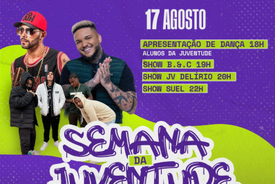 Shows na Praça do INEFI encerram Semana da Juventude de Búzios