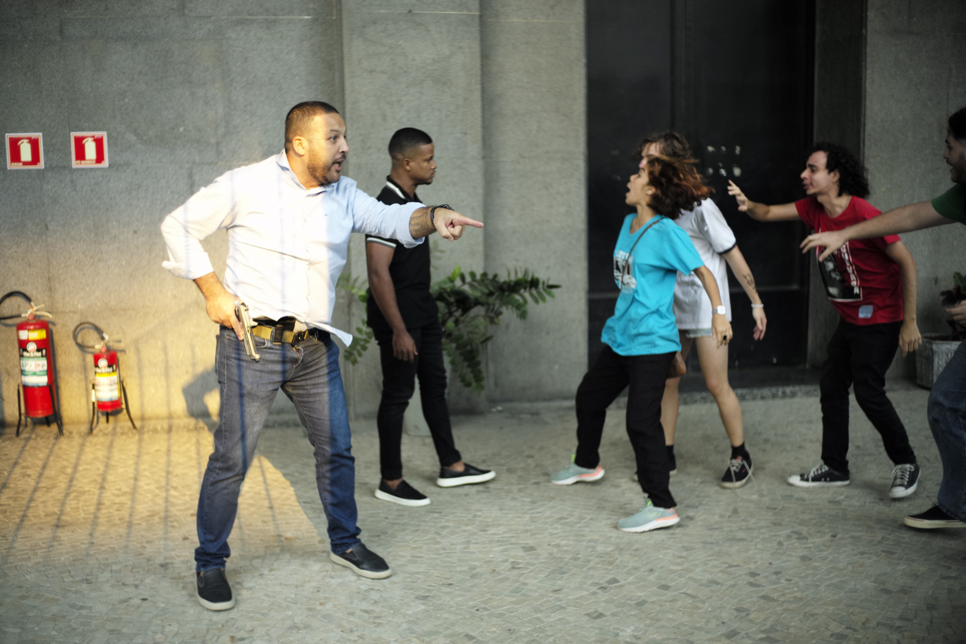 Manifesta&ccedil;&atilde;o de estudantes termina com invas&atilde;o a pr&eacute;dio da Faperj, no Centro - Pedro Teixeira/Ag&ecirc;ncia O Dia
