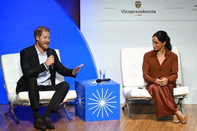 Príncipe Harry e Meghan visitam Colômbia para campanha contra assédio virtual e discriminação