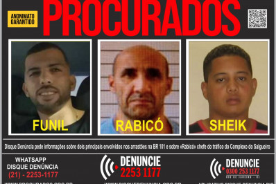 Disque Denúncia pede informações sobre criminosos responsáveis por arrastões em São Gonçalo