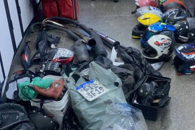 Quadrilha suspeita de roubar motos de luxo é presa em SP