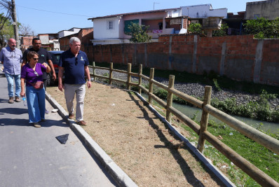 Obras de urbanização de comunidades avançam em Piratininga
