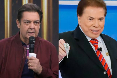 Faustão e Silvio Santos estão internados no mesmo hospital em São Paulo