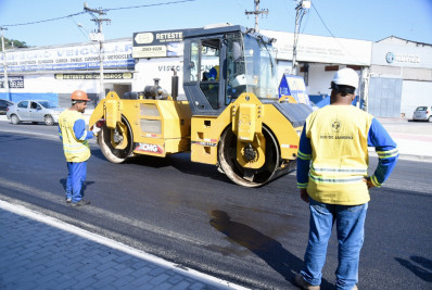 Quatro trechos do MUVI já estão com obras em andamento