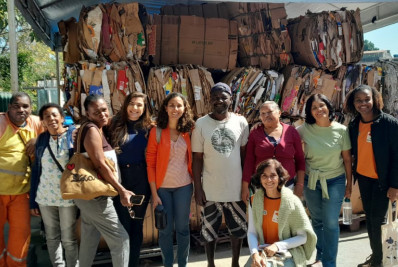 Clin e Projeto Pró Sustentável ampliam ações no Jacaré para estimular a reciclagem