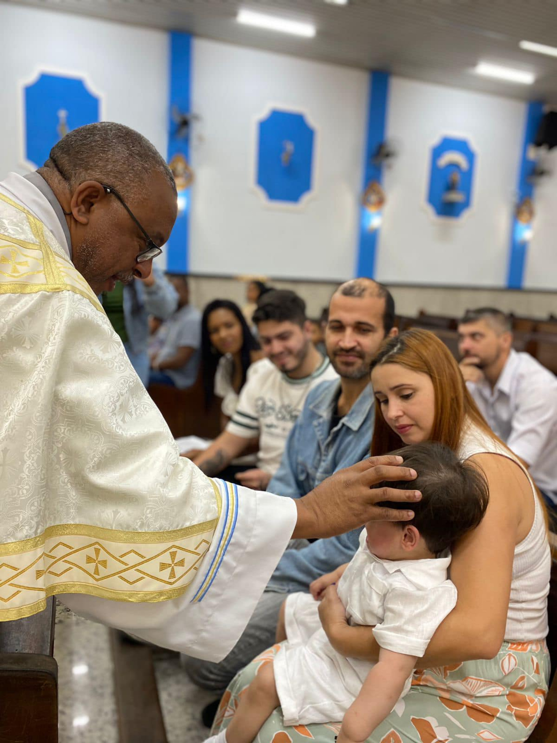 As celebrações de Nossa Senhora da Ajuda, em Guapimirim, tiveram batizados
