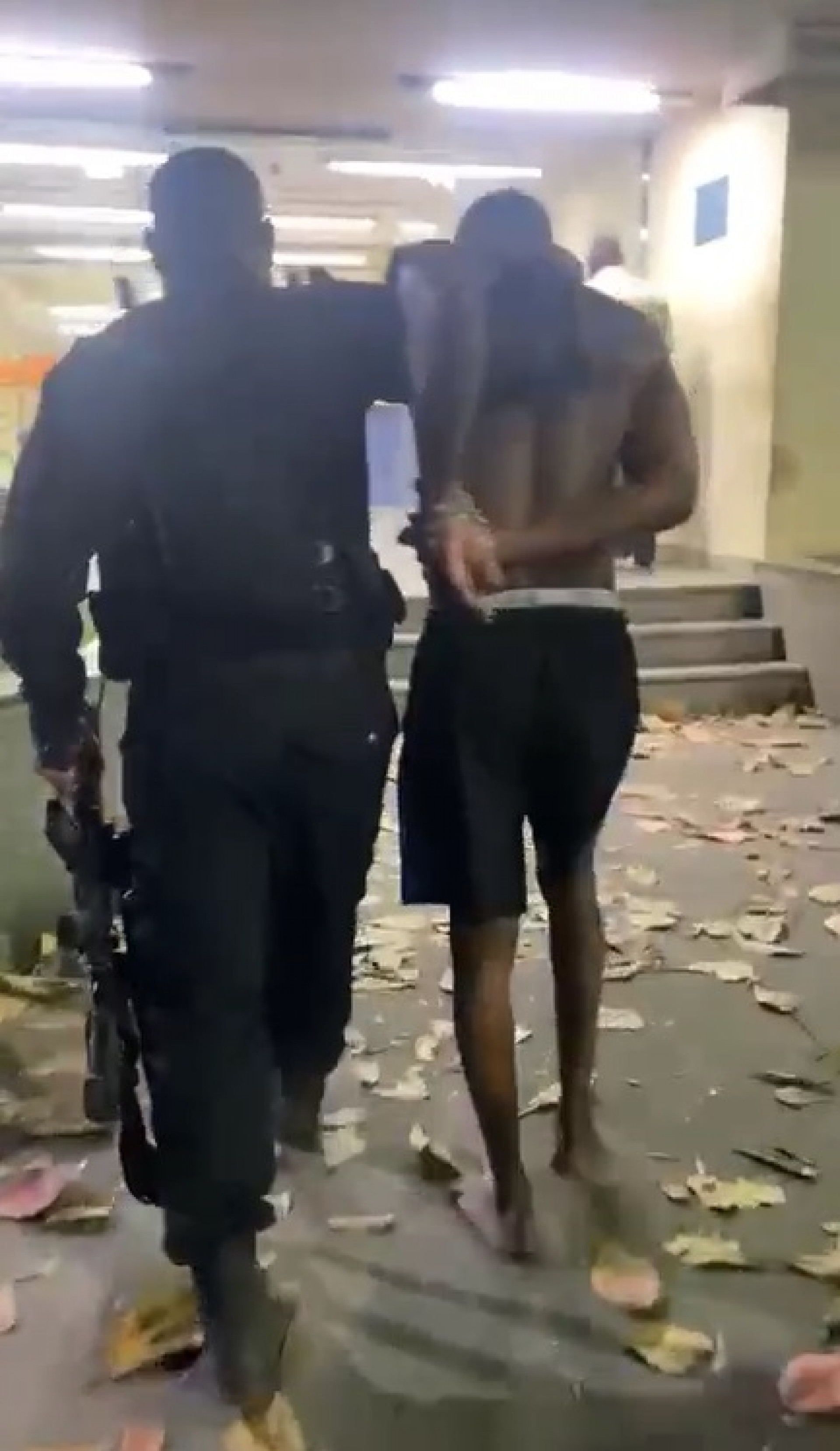 Tutuca foi conduzido para a 54ª DP, em Belford Roxo - Divulgação/SSP-BA