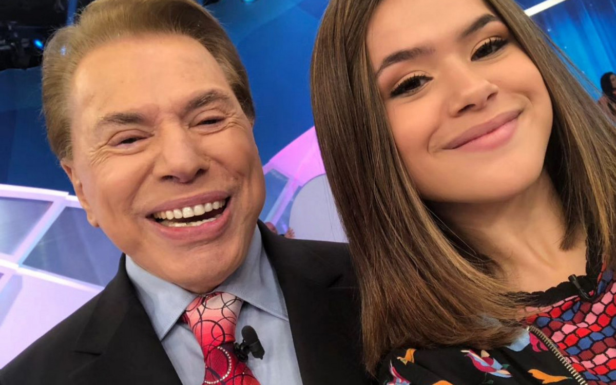 Maisa Silva e Silvio Santos