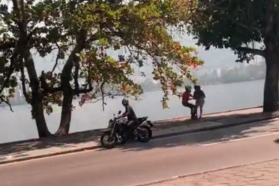 Homem é assaltado à luz do dia na Lagoa Rodrigo de Freitas