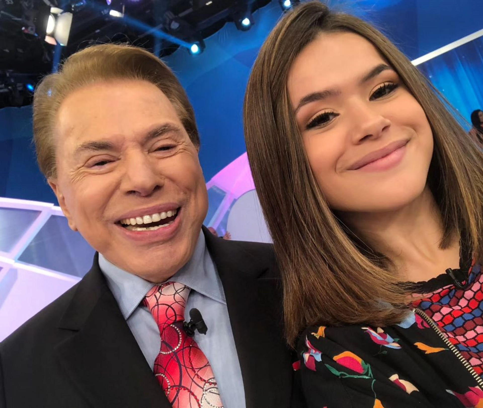 Maisa Silva e Silvio Santos - Reprodução do Instagram