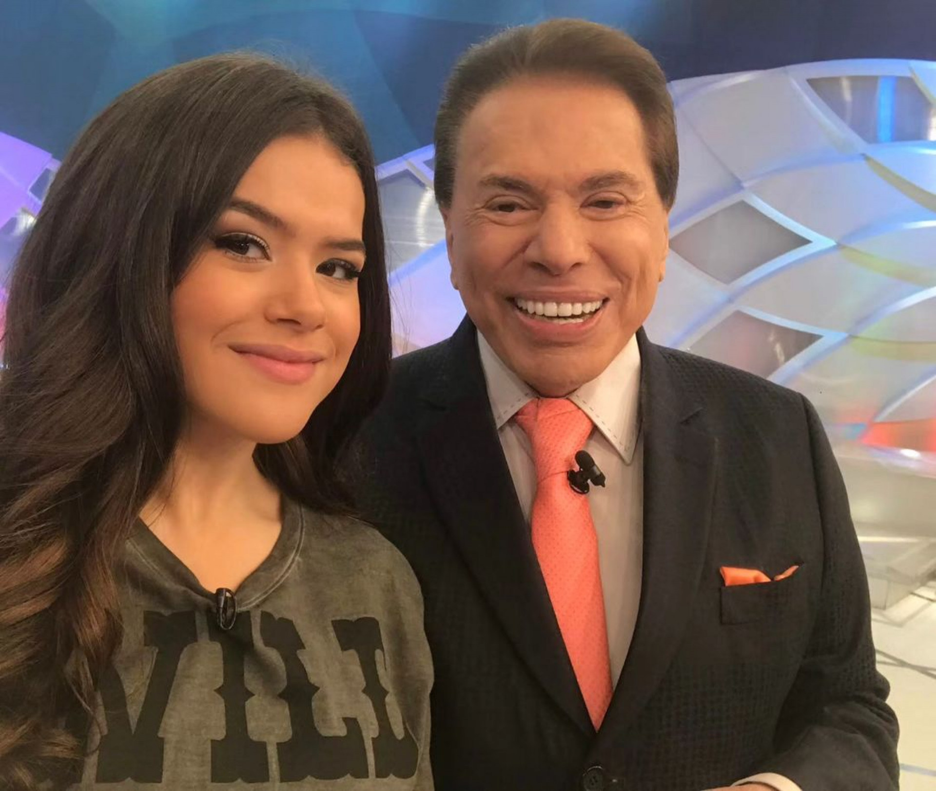 Maisa Silva e Silvio Santos - Reprodução do Instagram