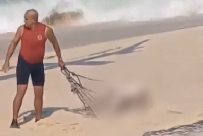 Corpo de homem é encontrado no mar da Praia do Recreio