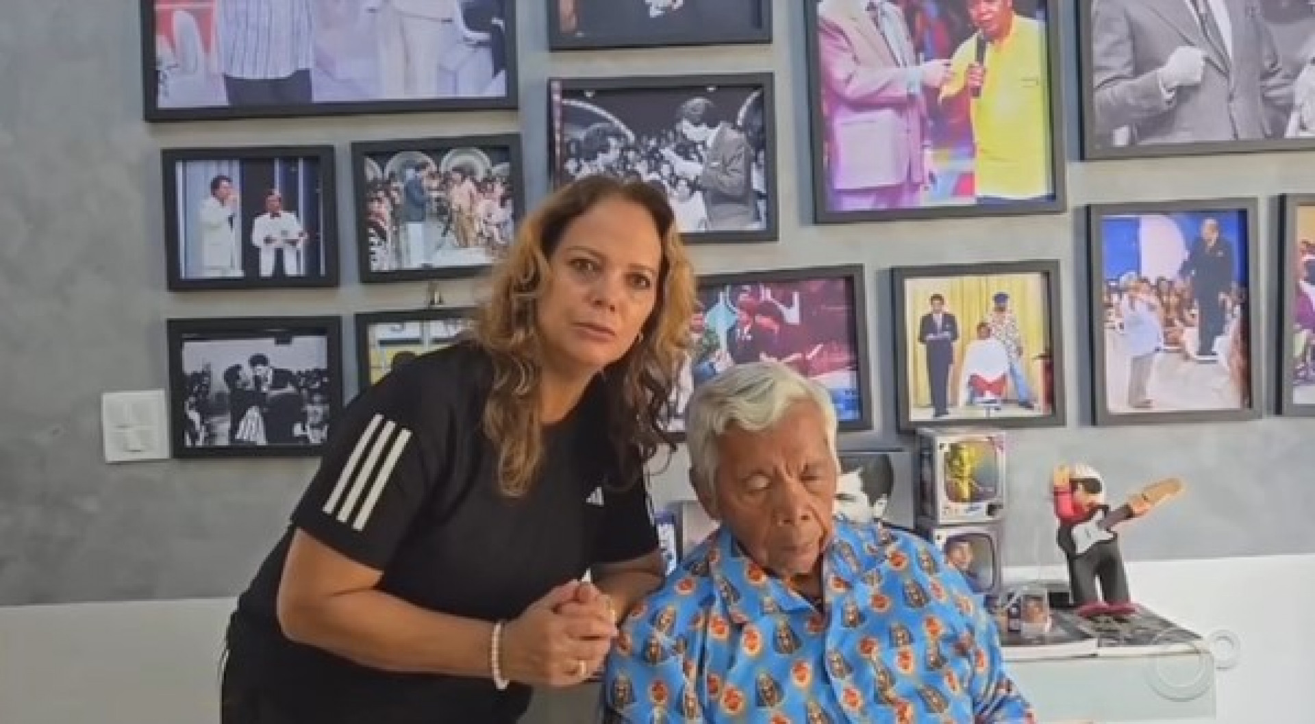 Roque, ex-assistente de Silvio Santos, fica abalado com morte do apresentador - Reprodução