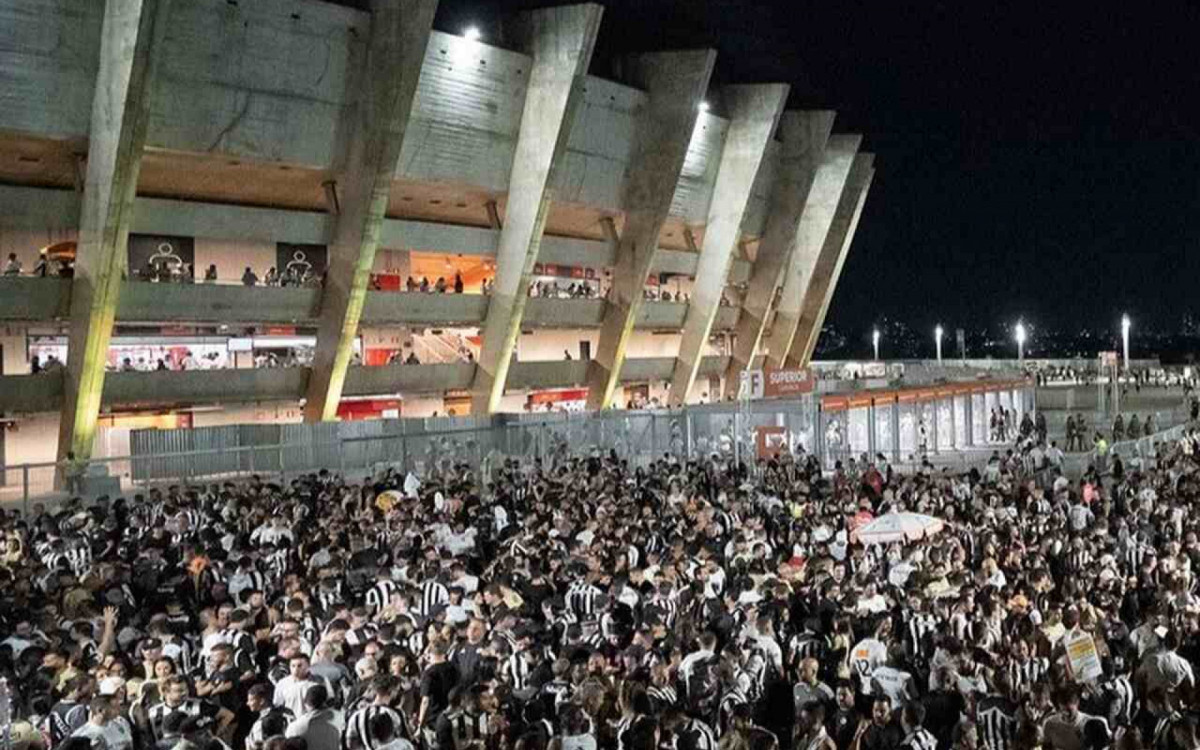 Atlético confirma mudança de local para o jogo contra o Fluminense: será no Mineirão