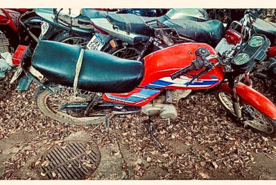 O motoqueiro artista