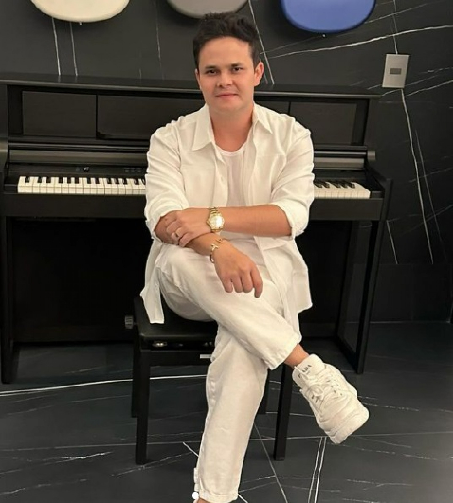 Matheus Aleixo relata susto após pouso de avião - Reprodução do Instagram